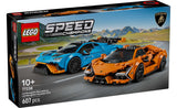 77238 LEGO® Speed Champions Lamborghini Revuelto & Huracán STO