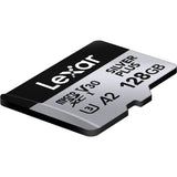 Lexar 128GB Professional Silver Plus microSDXC UHS-I Memory Card