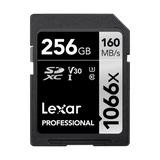 Lexar 256GB Professional 1066x UHS-I SDXC Memory Card