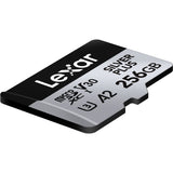 Lexar 256GB Professional Silver Plus microSDXC UHS-I Memory Card