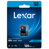 Lexar High-Performance 800x SDXC - 32GB