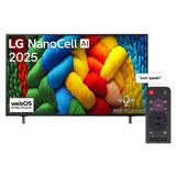 LG 55NANO80A6A NanoCell 4K Smart TV - 55"