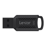 Lexar JumpDrive V400 32GB USB 3.0 Flash Drive Black