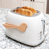 Kikkerland Bird Toaster Tongs