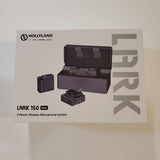 Hollyland LARK 150 2-Person Wireless Microphone System (2.4 GHz, Black)