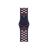Apple 40mm Nike Sport Band - Blue Black/Bright Mango