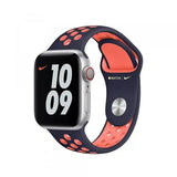 Apple 40mm Nike Sport Band - Blue Black/Bright Mango