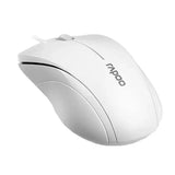Rapoo N1200 Silent Wired Mouse - White