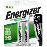 Energizer Recharge Power Plus AA 2000Ah Battery Card 2
