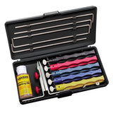 Lansky Deluxe Controlled Angle Sharpening Kit w/5 Hones - NL-LKCLX