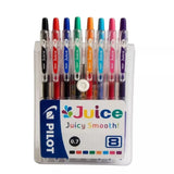 Pilot Juice 0.7mm Gel Pen Wallet of 8 (6+2 Free Colours)