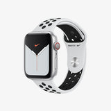 Apple 42mm Nike Sport Band - Pure Platinum/Black