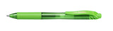 Pentel BL107 0.7 Energel X Retractable Gel Roller Pen - Lime Green