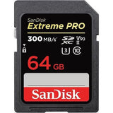 SanDisk Extreme Pro SDXC 64GB - 300Mb/s