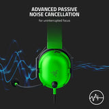 Razer Blackshark V2 X Gaming Headset - Green