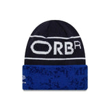 Red Bull Racing F1 Kids' Beanie Team Cuff Knit New Era Blue - 2026