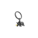 Metalmorphose Metal Keyring - Rhino Black