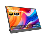 Rii RS100+ Portable Monitor, 15.6 inch 1080P FHD IPS Display with KickStand