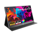 Rii RS100 Portable Monitor, 15.6 inch 1080P FHD IPS Display with Cover,
