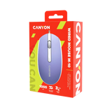 Canyon CM-10ML Wired Mouse Black Mountain Lavender