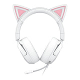 Razer Kraken Kitty v3 X Wired Gaming Headset - White