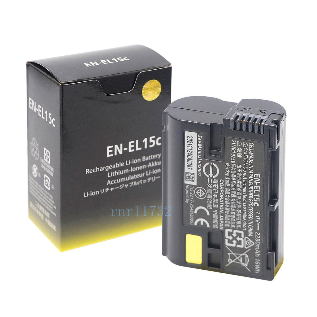 Nikon EN-EL15c Rechargeable Lithium-Ion Battery – New World