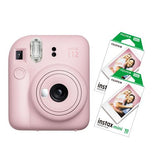 Fujifilm Instax Mini 12 Camera + 2 Films - Blossom Pink
