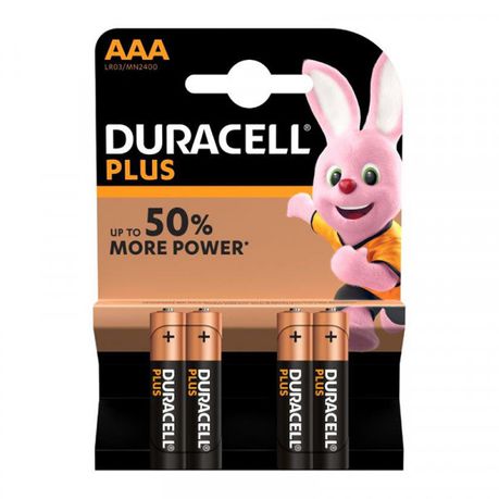 Duracell Mainline Plus AAA 4Pack