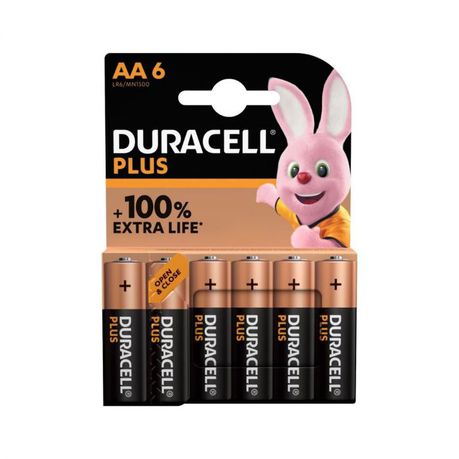 Duracell Mainline Plus AA 6Pack
