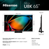 Hisense 65U8K ULED 4K 65" - TV