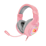 Redragon HYLAS Aux RGB Gaming Headset - Pink