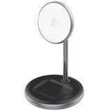 Adam Elements Omnia M2 Magnetic 2-in-1 Wireless Charger - Black