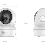 Ezviz H6c - FHD Pan & Tilt - Smart Home Camera