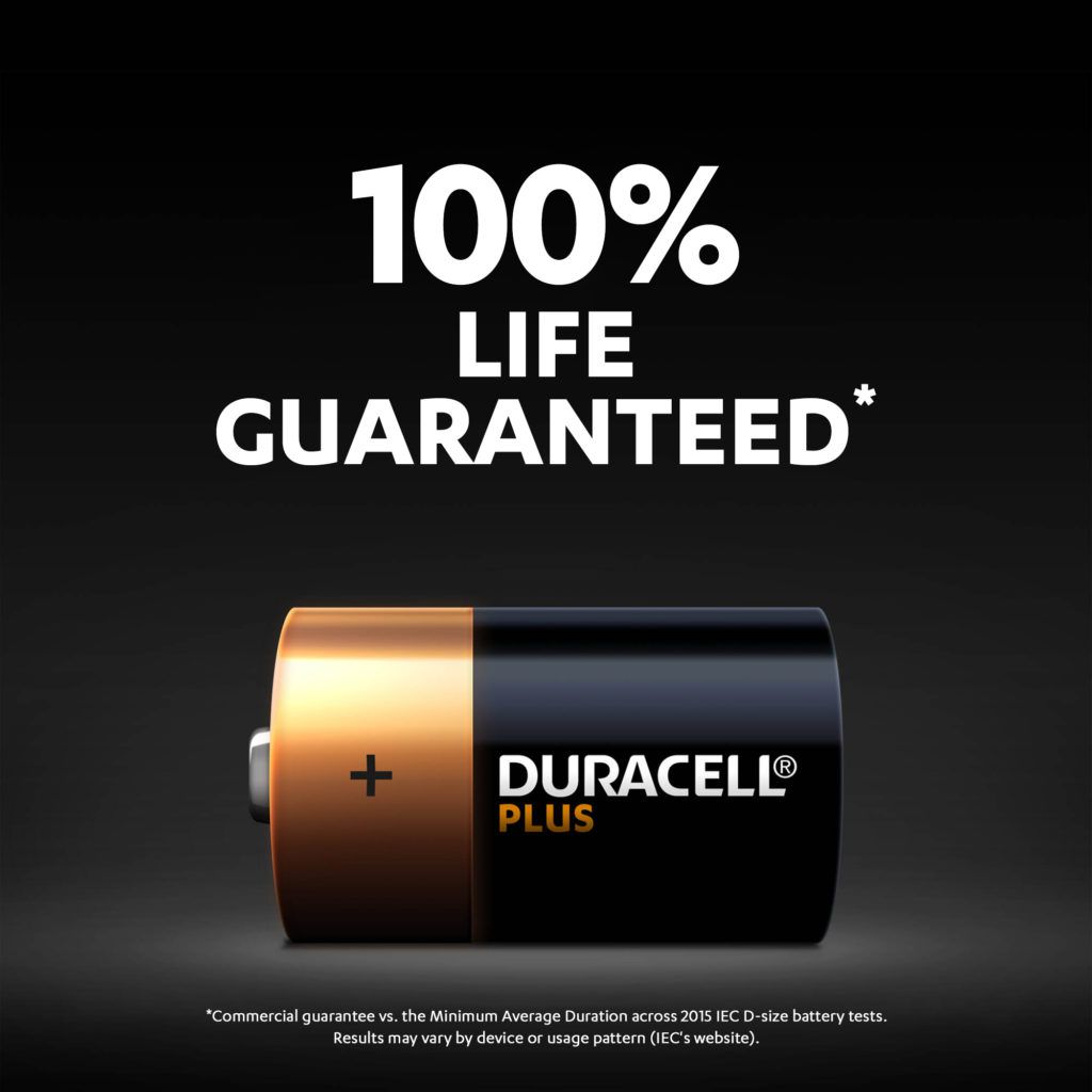 Duracell Mainline Plus D 2Pack