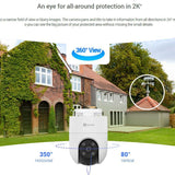 EZVIZ H8C 4MP 2K+ Outdoor Pan/Tilt Security WiFi Camera