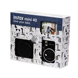 Fujifilm Instax Mini 40 Instant Film Camera kit Black