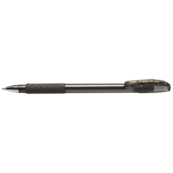Pentel BX490 IFeel-It Ballpoint Pen - Black
