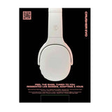 SkullCandy Crusher Evo Sensory Bass Headphones With Personal Sound Bone/Orangee -  S6EVW-S951