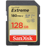 SanDisk Extreme 128GB UHS-I SDXC Memory Card (180MB/s)