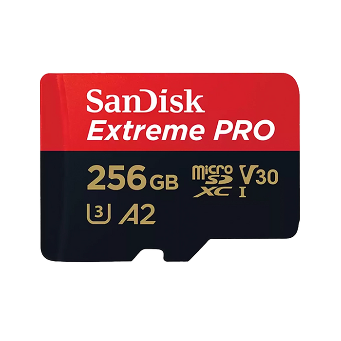 SanDisk Extreme Pro  micro SDXC 256GB - 200Mb/s
