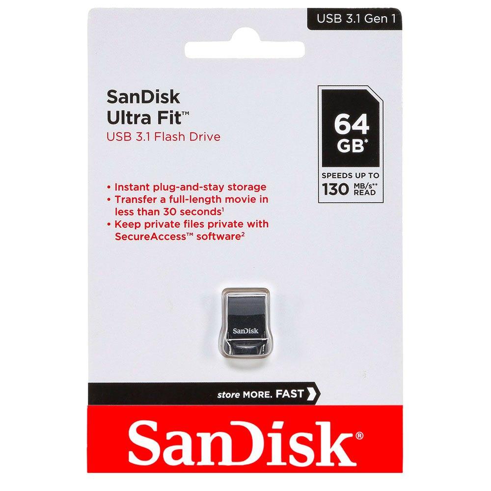 SanDisk Ultra 64GB USB 3.0 Flash Drive 130mb/S Pen Drive