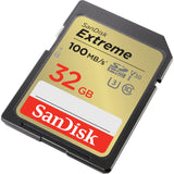 SanDisk Extreme 32GB UHS-I SDXC Memory Card (100MB/s)