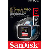 SanDisk Extreme Pro SDHC 32GB - 300Mb/s