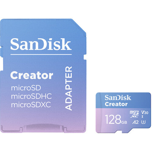 SanDisk Creator UHS-I microSD Memory Card (128GB)