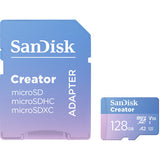 SanDisk Creator UHS-I microSD Memory Card (128GB)