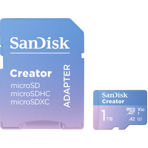 SanDisk Creator UHS-I microSD Memory Card (1TB)
