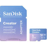 SanDisk Creator UHS-I microSD Memory Card (1TB)