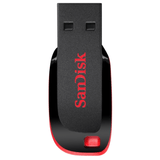 SanDisk Cruzer Blade 32GB USB 2.0 Type-A USB Flash Drive