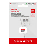 SanDisk Ultra GO 256GB MicroSDXC UHS-I Memory Card (up to 190 MB/s)