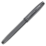 Sheaffer 100 Fountain Pen Ionic Shiny Dark Grey Gunmetal with PVD Trim - E0937553